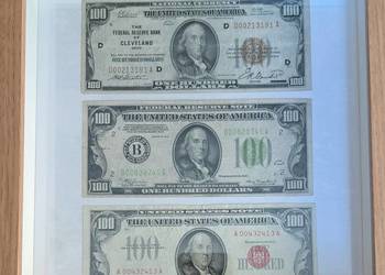 kolekcja 100 dolarów usa w ramce
