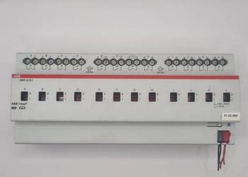 Moduł ABB i-bus KNX SA/S 12.10.1, 12‑kanałowy przekaźnik 10AX, używany