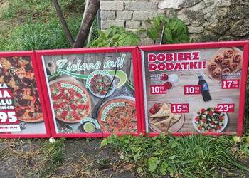 Podświetlany panel reklamowy