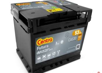 Akumulator Centra FUTURA 53Ah 540A EN 3 LATA GWARANCJI!!! Akumulator Centra FUTURA 53Ah 540A EN 3 LATA GWARANCJI!!!