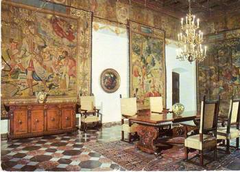 KRAKÓW ZAMEK NA WAWELU SALA POD ZODIAKIEM