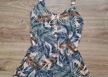 Śliczny pastelowy krótki kombinezon 38 Primark wiskoza