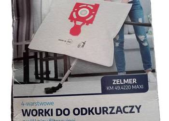 Worki do odkurzaczy Zelmer z włókniny filtracynej 4-warstwy 6 sztuk