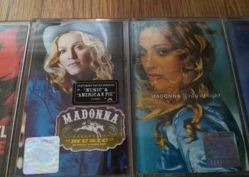 Kasety do magnetofonu Madonna Music Ray Of Light zestaw 2szt oryginały