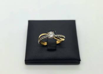 Złoty pierścionek próby 585 - 2,02g (Rozmiar 15)