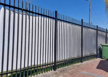 Ogrodzenie metalowe z demontażu sprzedam