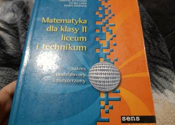 matematyka dla klasy II liceum i technikum zakres podstawowy i rozszerzony