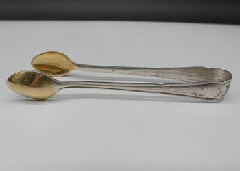 Srebrne szczypce do cukru pr. 800 waga 20 gram