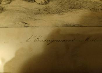Stara grafika temat napoleoński
