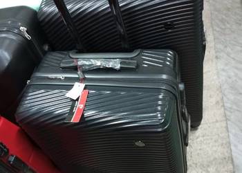 Walizki z pierre cardine średnie xl na 4 kołach z abs podróżne