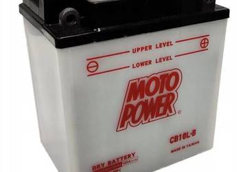 Akumulator motocyklowy MotoPower CB10L-B2 YB10L-B2 12V 1