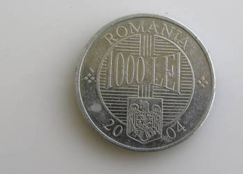 Moneta 1000 lei 2004 ( Rumunia )