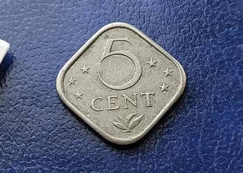Stare monety 5 cent 1974 Antyle Holenderskie