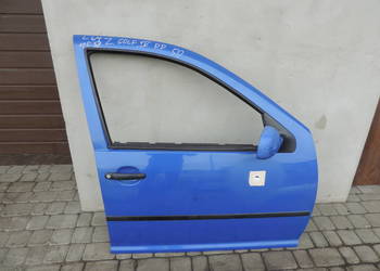 VW GOLF 4 5D DRZWI PRAWE PRZEDNIE LW5Z
