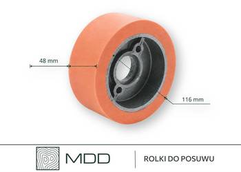Rolka, rolki do posuwu 116 x 48 mm NOWE