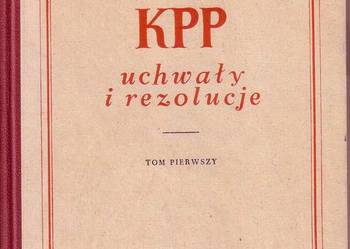 (05) KPP UCHWAŁY I REZOLUCJE 3 TOMY