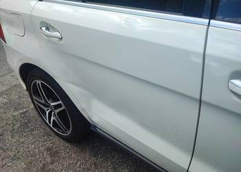 Drzwi mercedes ml  w166 prawy tył biała perła