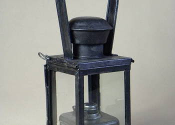 Cechosłowacka kolekcjonerska lampa kolejowa naftowa Kovo Vesin