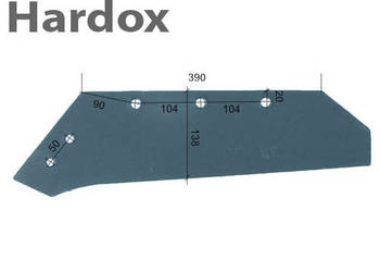 Lemiesz 300ha! HARDOX 401401/L części do pługa VOGEL NOOT