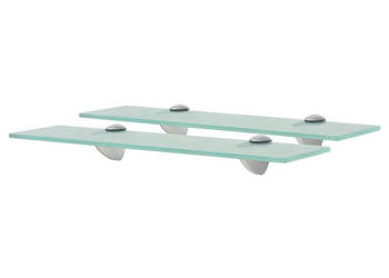 Półki szklane 2 szt. 40 x 10 cm 8 mm WM-3051495