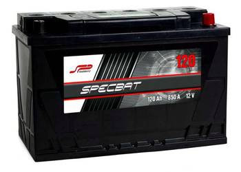 Akumulator SPECBAT AGRO 120Ah 850A EN PRAWY PLUS Elbląg