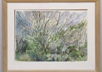 Akwarela artystki Jacquie Turner Anglia "natura"