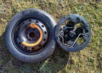 Wkład kola zapasowego+ koło dojazdowe fiat Punto 2
