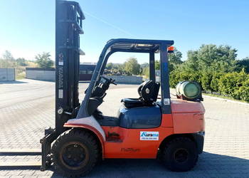 wózek widłowy TOYOTA 7FGJF35 LPG 3500kg szeroki przesuw 6800mtg 2006r