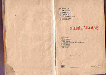 (3837) OSTATNI Z ATLANTYDY – G. ANFIŁOW, A. DNIEPROW, S. GANSOWSKI, A. GROMOWA, A. i B. STRUGACCY, A. SZALIMOW