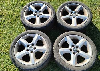 Felgi aluminiowe OPEL 5x110 R17 z oponami letnimi