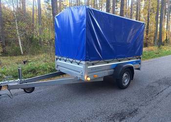 Przyczepka samochodowa lekka Faro Tractus 240x130 Jak Nowa Zarejestrowana