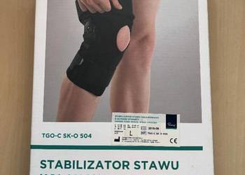 nowa stabilizator stawu kolanowego z szynami orteza kolano rozmiar L