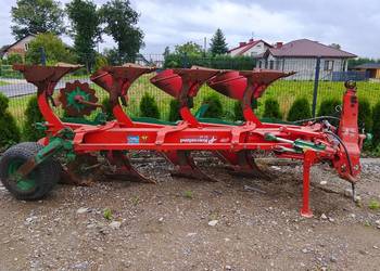 Pług 4 obrotowy Kverneland EG 85 Vario linkowanie resor sprowadzony