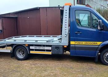 VW CRAFTER Samochód Specjalny Pomoc Drogowa 163 Ps 3,5THak Klima Tempomat