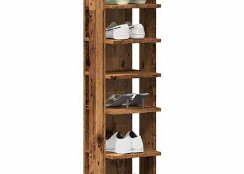 Szafka na buty stare drewno 28x27x102 cm WM-856664