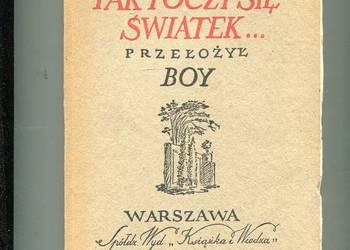 Tak toczy się światek - Wolter
