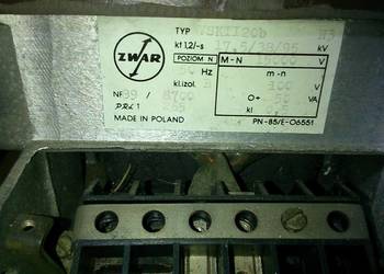 Przekładnik napięciowy VSKII20b 15000/100 wysokonapięciowy 15kV ABB ZWAR