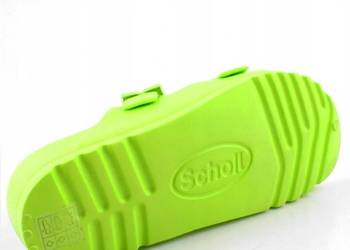 SCHOLL KLAPKI MEDYCZNE r. 37 - 24,8 cm regulowane paski -45% ceny