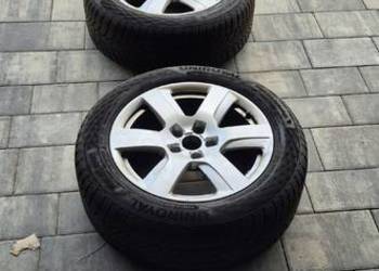 Felgi audi aluminiowe z oponami zimowymi roczne 5×112