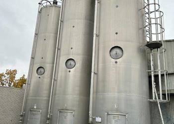 Silos, silosy zbiorniki aluminiowe na mąkę  proszki granulat