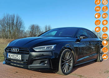 Audi A5 Sportback Quattro Salon Polska 2 właściciel F5 (2016-2024)