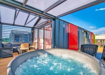 Domek na wynajem z prywatnym jacuzzi