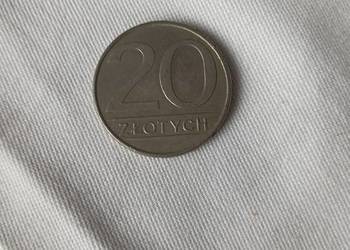 Moneta 20zl z 1986