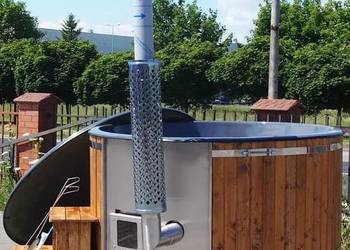 Balia Jacuzzi Bania Sauna Spa ogrodowe  piec na drewno