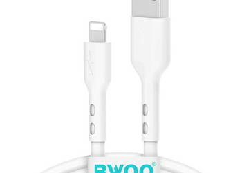 Kabel USB Lightning 8pin 8-pin 3A 1m przewód do Apple iPad iPhone biały