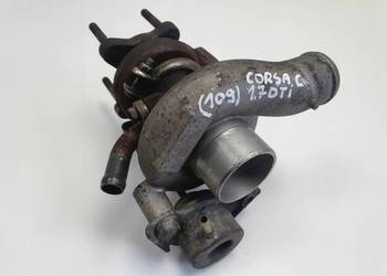 Opel Corsa C 1.7 DTI TURBOSPRĘŻARKA turbo 49173-06501