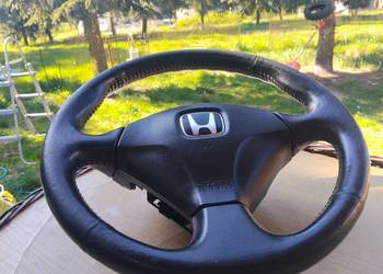 Kierownica skórzana honda