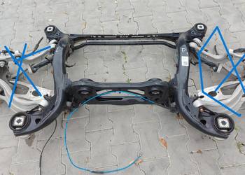 Audi Q8 E-TRON SUV 4KE wózek belka kołyska zawieszenia tył tylna 4ke505235r Audi Q8 E-TRON SUV 4KE wózek belka kołyska zawieszenia tył tylna 4ke505235r