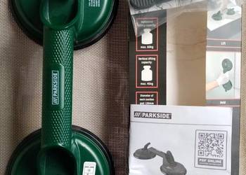Podnośnik PARKSIDE przyssawkowy podwójny udźwig 60kg kg Nowy