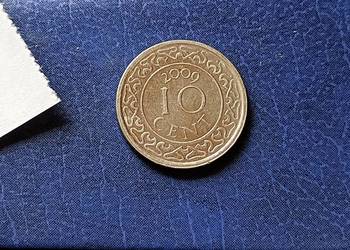 Stare monety 10 cent 2009 Surinam